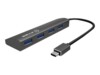 RaidSonic ICY BOX IB-AC6405-C Hub 4 porte USB