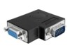 Delock Adapter VGA male / female 90° angled VGA-adapter