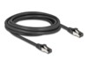 DeLOCK CAT 8.1 S/FTP, PiMF 3m Patchkabel Sort
