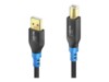 PureLink FlexInstall Series USB 2.0 USB-kabel Sort