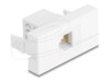 Delock Easy 45 Module RJ12 jack to RJ12 jack UTP white