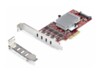 StarTech.com 4-Port USB Type-C PCIe Card, USB-C 10Gb, 4x Controllers, TAA USB-adapter PCI Express 3.0 x4 10Gbps