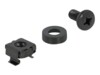 DeLOCK Rack-monteringspakke Sort
