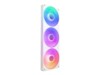 NZXT F Series F360 RGB Core Single frame fan unit 1-pack Hvid 120 mm