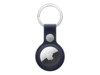 Apple Taske Til airtag Marineblå Stainless steel Mikrotwill