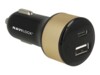 Navilock Car charger Bilstrømsadapter 5 / 9 / 12V