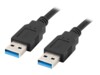 Lanberg USB-kabel 50cm Sort