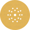 warehouse linden----Expert C470 Schleifblatt, Ø 225mm, K180 (25 Stück, für Trockenbauschleifer)