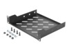 Digitus DN-10-TRAY-2-B Rackhylde Sort