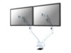 Neomounts FPMA-D750DWHITE2 Monteringssæt 2 LCD displays 10'-32'