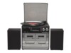 DENVER MRD-166 DAB radio Cd / MP3-afspiller Dobbeltkassette Digital afspiller Pladespiller Radio Digital optager 4Watt