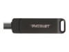 Patriot Supersonic Rage R550 128GB USB 3.2 Gen 1 / USB-C USB stick Sort
