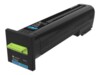 Lexmark Cyan 55000 sider Toner 82K2UCE