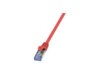LogiLink PrimeLine CAT 6a SFTP, PiMF 3m Patchkabel Rød