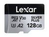 Lexar Professional SILVER PLUS microSDXC UHS-I Memory Card 128GB 205MB/s