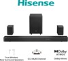 Hisense AX5125H 5.1.2-kanal Soundbar Sort