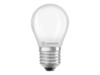 LEDVANCE Classic LED-filament-lyspære 2.8W F 250lumen 2700K Varmt hvidt lys