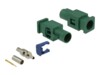 DeLOCK RF-stik Bladgrøn RAL 6002 Grøn