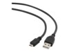 Gembird CCP-MUSB2-AMBM-0.5M USB-kabel 50cm Sort