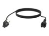 Vision Strømkabel 3m Sort