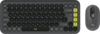 Logitech POP Icon Combo Sæt med mus og tastatur Saks Trådløs Italiensk