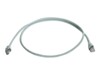 Telegärtner DataVoice Office CAT 6a SFTP, PiMF 1m Patchkabel Grey RAL 7035
