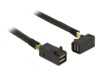DeLOCK Serial Attached SCSI (SAS) internt kabel Sort 50cm