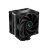 Deepcool AK400 ZERO DARK PLUS Processor-køler 1-pack Sort Sølv 120 mm