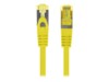 Lanberg CAT 6a S/FTP 1m Patchkabel Gul RAL 1016