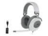 CORSAIR Gaming HS65 SURROUND Kablet Høretelefoner Hvid