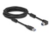 DeLOCK USB 3.0 USB-kabel 5m Sort