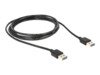 Delock EASY-USB USB-kabel 2m Sort