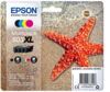 Epson 603XL Multipack Sort Gul Cyan Magenta Blæk C13T03A64010