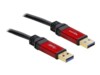 Delock Premium USB-kabel 1m Sort