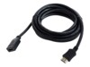 Gembird CC-HDMI4X-15 HDMI-forlængerkabel med Ethernet 4.5m Sort