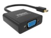 Vision Professional Adapter Mini DisplayPort han -> 15 pin HD D-Sub (HD-15) han Sort