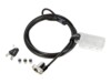Kensington Universal 3-in-1 Keyed Laptop Lock - Standard Keyed Sikkerhedskabelslås