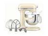 KitchenAid 5KSM60SPXEAC Køkkenmaskine 5,6l 375W Cremefarvet, Grå, Rustfrit stål