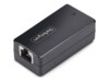 Startech 1-Port Gigabit Network Isolator, RJ45 Ethernet Coupler, 4kV CAT 5/6 Netværkskobling Sort