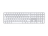 Apple Magic Keyboard with Touch ID and Numeric Keypad Tastatur Trådløs Tysk
