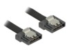DeLOCK Seriel ATA-kabel Sort 70cm