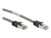 goobay CAT 8.1 SFTP, PiMF 2m Patchkabel Grey