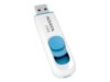 ADATA Classic Series C008 64GB USB 2.0 USB stick Blå Hvid