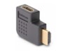 StarTech.com Right Angle HDMI 2.0 Adapter, 90-Degree HDMI Port Saver, M/F HDMI adapter Sort