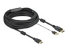 Delock Video/audiokabel 10m Sort