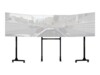 Next Level Racing Free Standing Triple Monitor Stand Monteringssæt 3 LCD / plasmapaneler 32'-65'