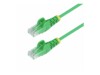 StarTech.com 3m Green Slim CAT6 Ethernet Cable, Snagless, 28AWG, LSZH CAT 5/5e/6 Ikke afskærmet parsnoet (UTP) 3m Patchkabel Grøn