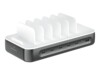Charging station Team 100W, 1x USB-A,5x USB-C incl. 6 cables
