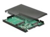 DeLOCK 2.5' Converter SATA 22 pin > 1 x M.2 key B 1 x mSATA - 9.5 mm Lagringskontrol