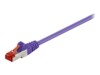 goobay CAT 6 SFTP, PiMF 2m Netværkskabel Purple